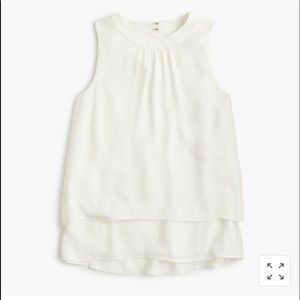 J.Crew Drapey Top Size 0 NWT